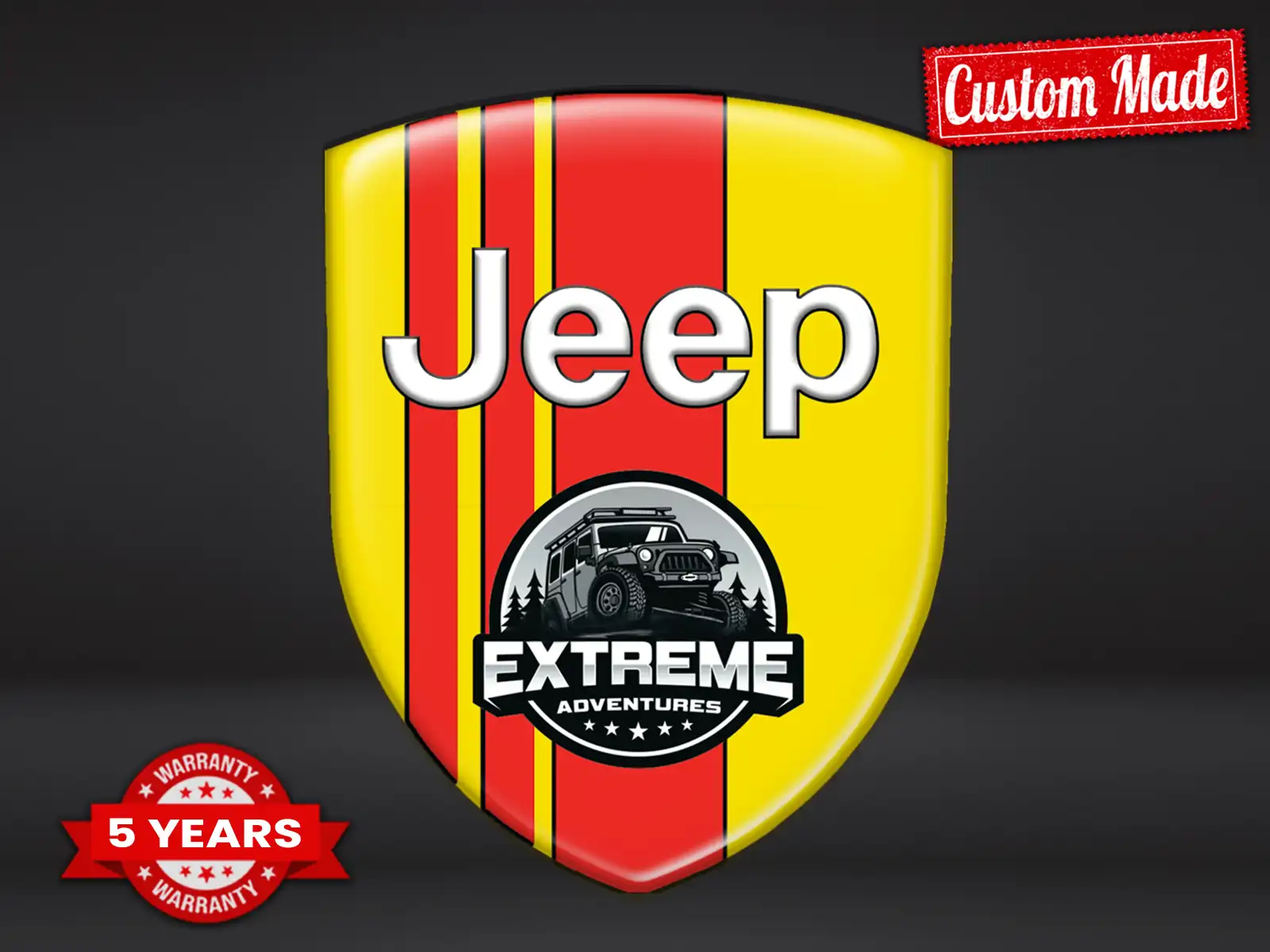 Jeep Décalcos Capot Auto Max Robuste Chic Pro Actuel